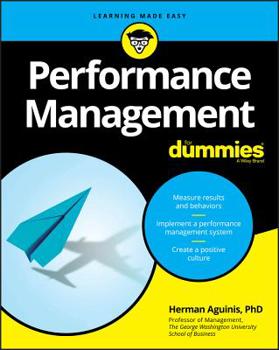 Paperback Performance Management for Dummies Book