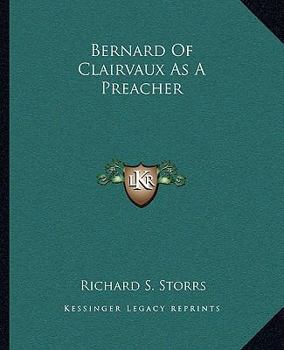 Paperback Bernard Of Clairvaux As A Preacher Book