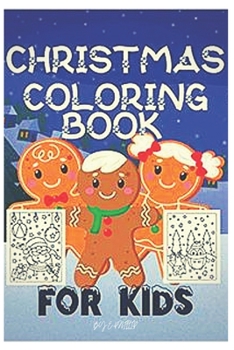 Paperback christmas coloring book for kids: 2-10 years old Book