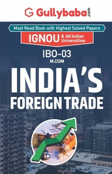 Paperback IBO-03 India's Foreign Trade Book