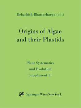 Hardcover Origins of Algae and Their Plastids Book