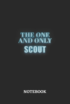 Paperback The One And Only Scout Notebook: 6x9 inches - 110 graph paper, quad ruled, squared, grid paper pages - Greatest Passionate working Job Journal - Gift, Book