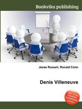 Paperback Denis Villeneuve Book