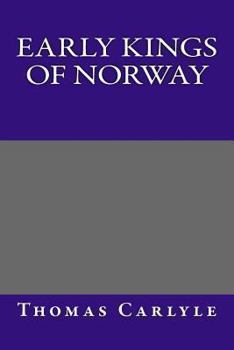 Paperback Early Kings of Norway Book