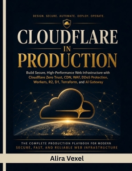 Cloudflare in Production: Build Secure, High-Performance Web Infrastructure with Cloudflare Zero Trust, CDN, WAF, DDoS Protection, Workers, R2, D1, Terraform, and AI Gateway