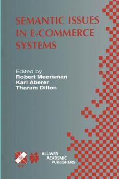 Paperback Semantic Issues in E-Commerce Systems: Ifip Tc2 / Wg2.6 Ninth Working Conference on Database Semantics April 25-28, 2001, Hong Kong Book