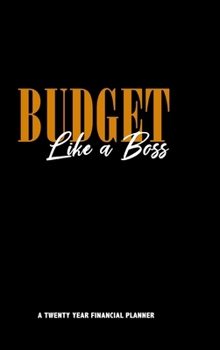 Hardcover Budget Like A Boss Financial Planner Book