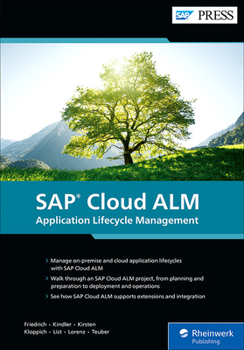 Hardcover SAP Cloud Alm: Application Lifecycle Management Book