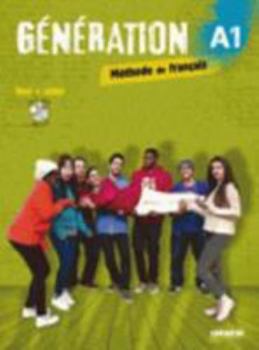 Hardcover Generation 1 NIV.A1 - Livre + Cahier + CD MP3 + DVD [French] Book