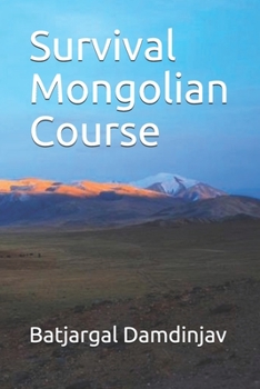 Paperback Survival Mongolian Course Book