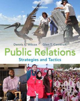 Hardcover Public Relations: Strategies and Tactics Book