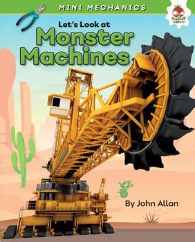 Library Binding Let's Look at Monster Machines Book