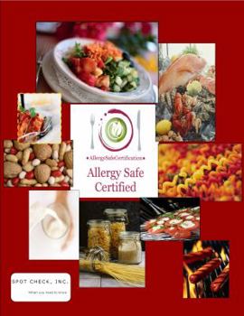 Hardcover Allergy Safe Certification Training Manual Book