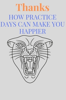 Paperback Thanks: How practice days can make you happier Book