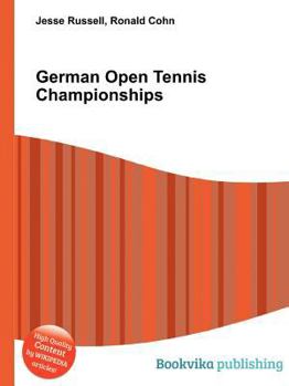 Paperback German Open Tennis Championships Book