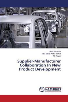 Paperback Supplier-Manufacturer Collaboration In New Product Development Book