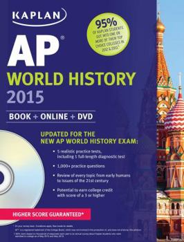 Paperback Kaplan AP World History [With DVD] Book