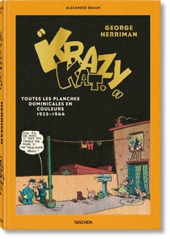 Hardcover George Herriman "Krazy Kat". Toutes Les Planches Dominicales En Couleurs 1935-1944 [French] Book