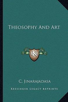 Paperback Theosophy And Art Book