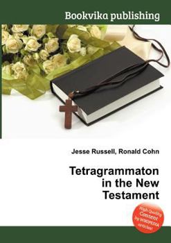 Paperback Tetragrammaton in the New Testament Book