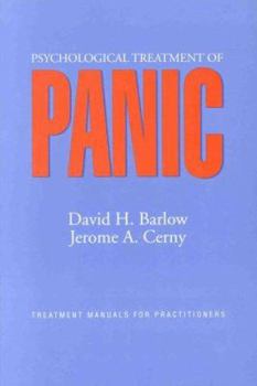 Paperback Psychological Treatment of Panic Book