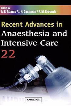 Paperback Recent Advances in Anaesthesia and Intensive Care: Volume 22 Book