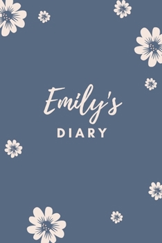 Paperback Emily's Diary: Personalized Name Gift / Diary / Journal / Notebook Book