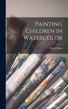 Hardcover Painting Children in Watercolor Book