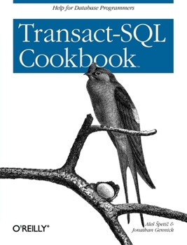 Paperback Transact-SQL Cookbook Book