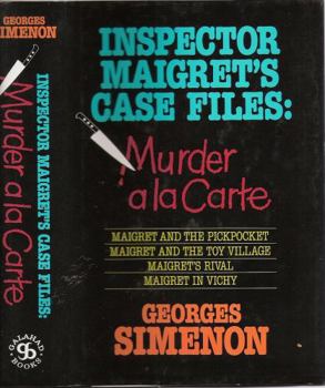 Hardcover Inspector Maigret's Case Files: Murder a LA Carte Book
