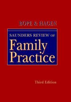 Hardcover Saunders Review of Family Practice Book