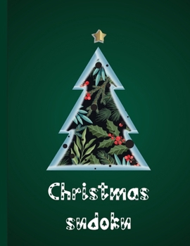 Paperback Christmas sudoku: Sudoku puzzle book with Christmas theme (christmas gift) Book