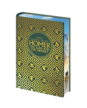 Hardcover World Classics Library: Homer: The Iliad and the Odyssey Book