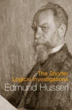 Paperback The Shorter Logical Investigations Book
