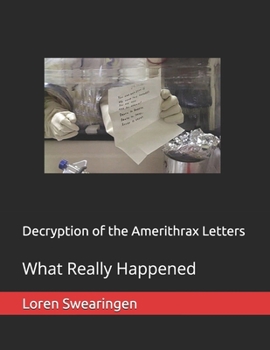 Paperback Decryption of the Amerithrax Letters: What Really Happened Book