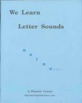 Unknown Binding We Learn Letter Sounds a e i o u workbook Book