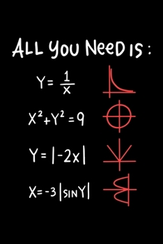 Paperback Al You Need Is Love: Lustiges Mathe Design Notizbuch mit ?ber 110 blanken Seiten in DIN A5 Gr??e Book