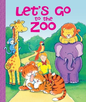 Board book Let's Go to the Zoo Book