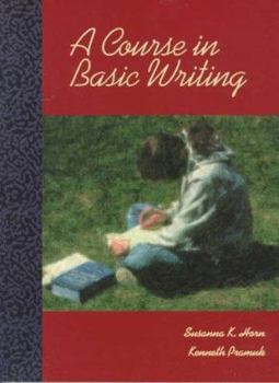 Paperback A Course in Basic Writing Book