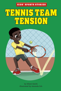 Hardcover Tennis Team Tension Book