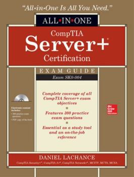 Hardcover Comptia Server+ Certification All-In-One Exam Guide (Exam Sk0-004) [With CDROM] Book