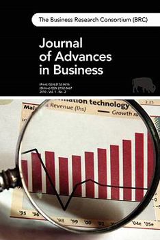 Paperback The Brc Journal of Advances in Business: Vol. 1, No. 2 Book