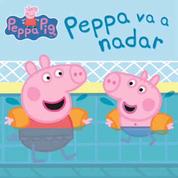 Library Binding Peppa Va a Nadar [Spanish] Book