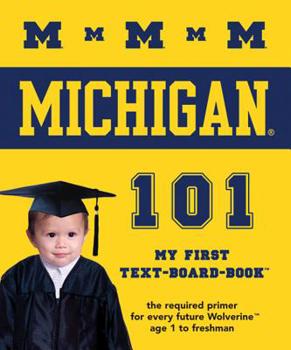 Board book University of Michigan 101: My First Text Board Book
