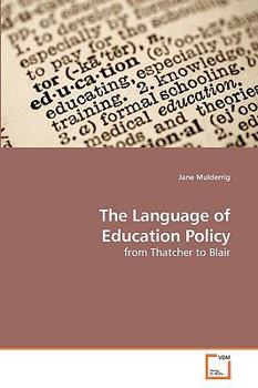 Paperback The Language of Education Policy Book