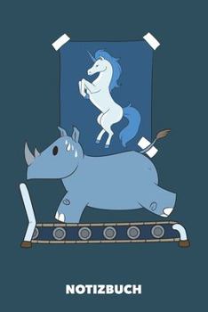 Notizuch: Lebensziele DIN A5 kariert - 120 Seiten für kreative Einhorn Fans (German Edition)