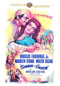 DVD Sinbad The Sailor Book