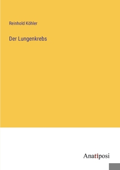 Paperback Der Lungenkrebs [German] Book