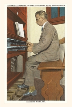 Paperback Vintage Journal Organ in Singing Tower, Lake Wales, Florida Book