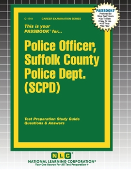Paperback Police Officer, Suffolk County Police Dept. (SCPD) Book